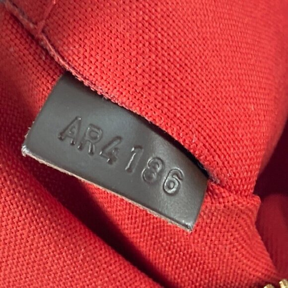 LOUIS VUITTON Damier Duomo Bag Crossbody Shoulder Bag Damier Canvas Brown - Picture 16 of 16